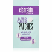 Avon Clearskin Blemish Clearing flasteri za problematicnu kožu lica protiv akni 12 kom