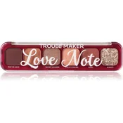 Trouble Maker Little Trouble paleta senčil za oči odtenek Love Note 9 g