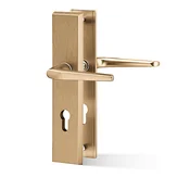 Varnostna armatura ACT Atlas (F4), klika-klika, Odprtina za cilindrični vložek PZ, AC-T F4 (aluminij bron), 92 mm