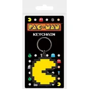 Gumijast obesek za ključe Pac Man Pixel