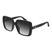 Gucci GG0632SA 001 ONE SIZE (56) Črna/Siva