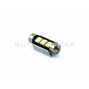 Avto LED žarnica SJ/avto LED žarnica C5W, C21W, SV7-8, S8.5, SV8, SV8.5-8/sofitna/cevna/Hladno bela/3 LED/5050/1,7W = 4W/24V/Canbus/36mm