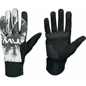 Mens cycling gloves NorthWave Fast Gel Reflex Glove Black/Reflective
