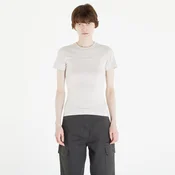Majice Daily Paper Logotype Women Fitted Short Sleeve T-Shirt Moonstruck Beige L