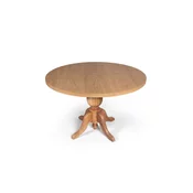 Hanah Home Trpezarijski sto Tondo, 118 cm, Smedi