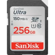 SanDisk Ultra SDXC 256GB 150MB/s Razred 10 UHS-I