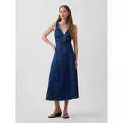 Dresna midi obleka GAP