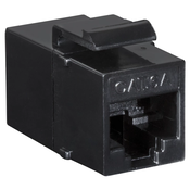Cat.6A Keystone Inline Coupler UTP only 14.7 mm width slim type