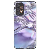 Silikonski črni ovitek za Samsung Galaxy A23 A236B 5G - Iridescent bubbles