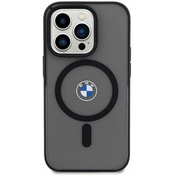BMW iPhone 14 Plus 6.7 black hardcase Signature MagSafe (BMHMP14MDSLK)
