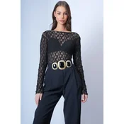 Trend Alacati Stili Ženska bluza Alc-X15043, Crna