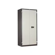 Valberg Vatrostalni ormar BM 1993 EL, 195x93x52 cm, Sivo-beli