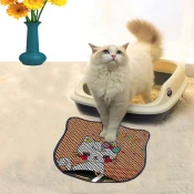 Aberto Design Prostorika za toalet za macke Kdkafa0050, 40 x 50 cm, Narandžasta