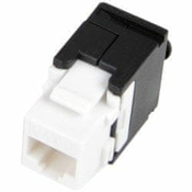 slomart Alantec MKB-U6-1 RJ-45 keystone modul, črn, AWG 22/26, frekvenca 250 MHz, temperaturno območje -10 do 60 °C