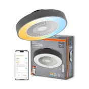 Osram - LED prigušiva stropno svetlo sa ventilatorom SMART+ LED/78W/230V Wi-Fi + daljinski upravljac