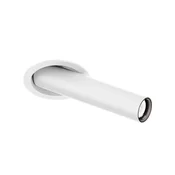 Wever & Ducré Lighting WEVER & DUCRÉ LED-vgradni reflektor Match Sneak, bel, 2.700 K - Dnevna soba/jedilnica - Sodobni - bel mat - Aluminij