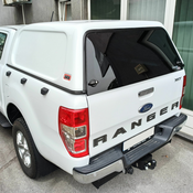 ARB Classic tvrdi pokrov/hardtop/canopy za Ford Ranger dupla kabina 2011+, bijeli, glatki, u visini kabine, bez bocnih prozora