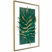 Poster - Gilded Palm Leaf 30x45