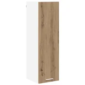 Vidaxl Viseča omarica Umetni hrast 30 x 31 x 100 cm Konstruiran les