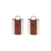 Tekstilne košare v kompletu 2 ks o 18x22 cm Kara – OYOY Living Design