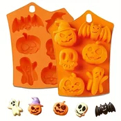 Silikonski pekač HALLOWEEN duh buča netopir
