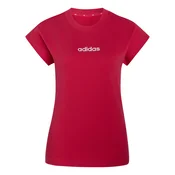 ADIDAS SPORTSWEAR Funkcionalna majica Essentials temno roza/bela