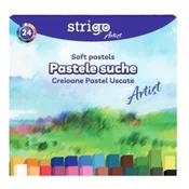shumee Strigo. Suhi pasteli 24 barv