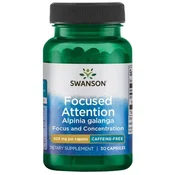 Swanson – Focused Attention 300 mg, 30 kapsul