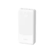 DUDAO Powerbank Dudao K10 10000mAh 2.4A 2x USB-A - bela