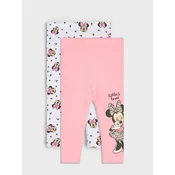 Sinsay - Komplet od 2 para helanki Minnie Mouse - ruža