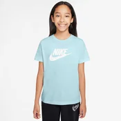 Nike K NSW TEE FUTURA HBR, maja o.kr, modra FZ5178