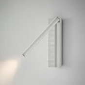 Bover LED stenska svetilka Arid A/03 bela, aluminij, 2700 K - Dnevna soba/jedilnica - Dizajn