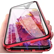 Rdeč MAGNETNI ovitek 360° (Samsung Galaxy S21+)