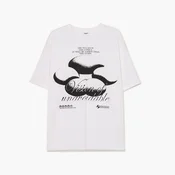 Cropp - Majica s printom - white