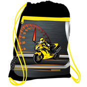 Sportska torba Belmil - Super Speed Yellow, s velikim pretincem i džepom sa zatvaračem