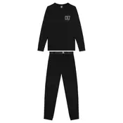 Cristiano Ronaldo CR7 Pidžama 8770-42 Crna Regular Fit
