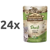 Carnilove Cat WMM Adult - raca & mačja meta, 85 g 24 x 85 g