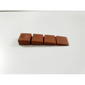 Zagozda PVC rjava