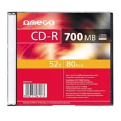 Omega OMEGA CD-R 700MB 52X SLIM ETUI*1 [56113]