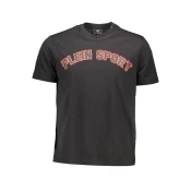 PLEIN SPORT SHORT SLEEVE T-SHIRT MEN BLACK