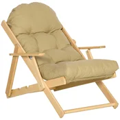 Homestar Naslanjač 71x89x96 cm rjave barve