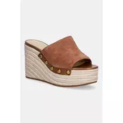 MICHAEL Michael Kors natikači ženski semiš Mayes Wedge Sandal