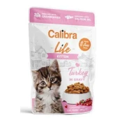 Calibra Cat Life Kitten Turčija v omaki 85g
