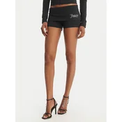 Juicy Couture Športne kratke hlače Roll Down JCWHS126307 Črna Slim Fit
