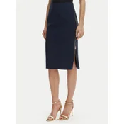 Rinascimento Ravno krilo CFC0127985003 Mornarsko modra Slim Fit