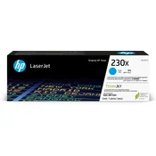 Toner HP 230X, W2301X, cian (cyan), originalni
