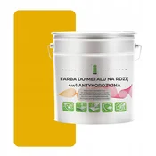shumee Kovinska barva za rjo 4 v 1 rumena RAL1004 I SEE pocinkano jeklo 5L polmat