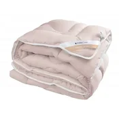 DE Odeja za vse letne čase 180x200 MERINO VOLNA Senna Home Pink