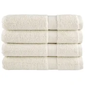 Vidaxl Premium brisače SOLUND 4 kosi krem 100x200 cm 600 gsm