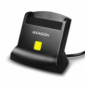 AXAGON CRE-SM2 USB Smart Card und SD/microSD/SIM Card Reader - USB 2.0 CRE-SM2